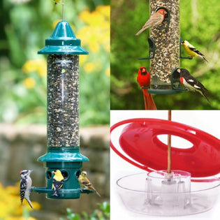  three-maintenance-free-bird-feeders