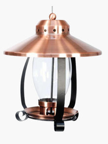  Mini Copper-Finish Lantern Feeder