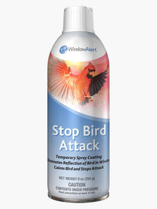 WindowAlert Stop Bird Attack - Anti-Reflection Window Spray