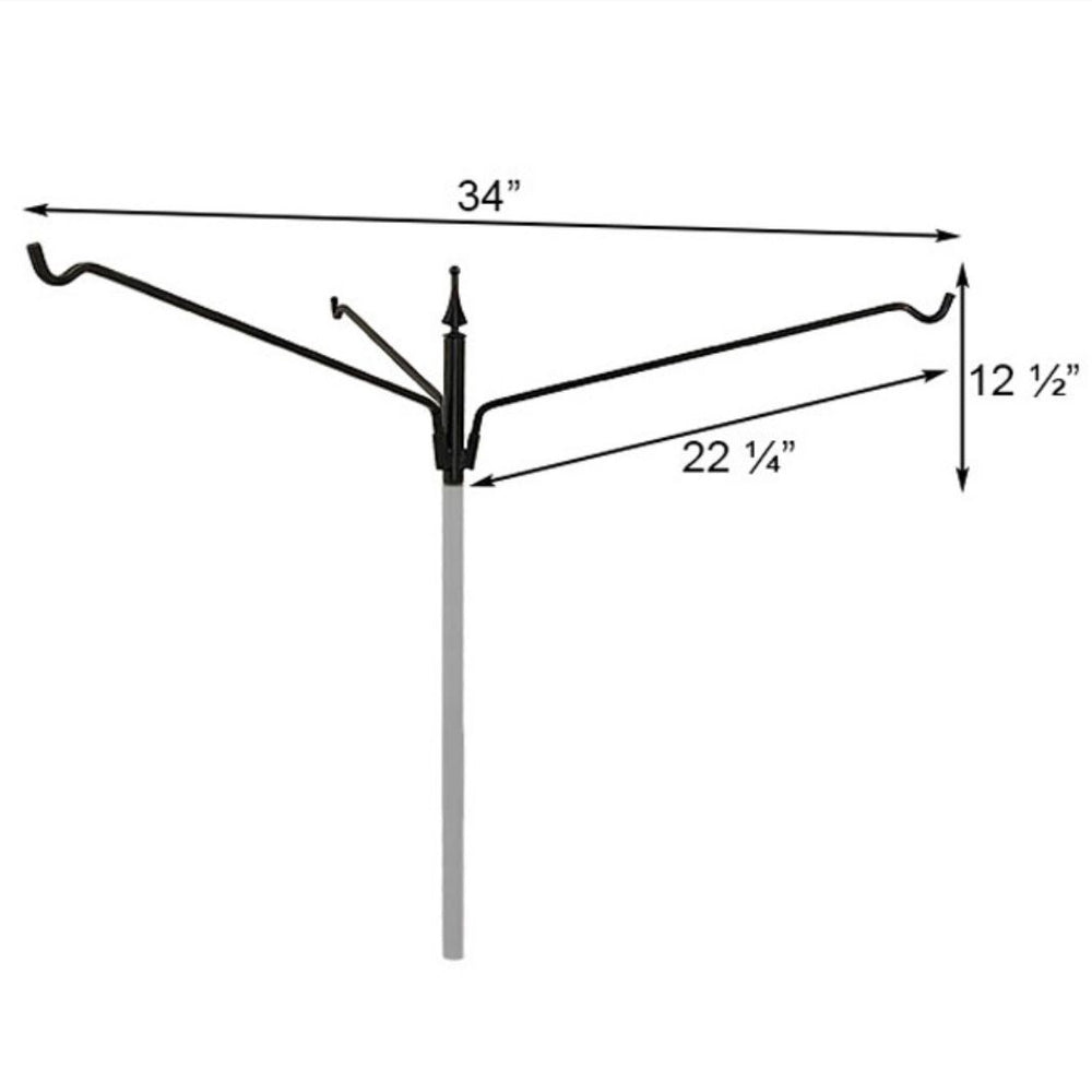 
                  
                    Extended Reach 3 Arm Pole Top
                  
                