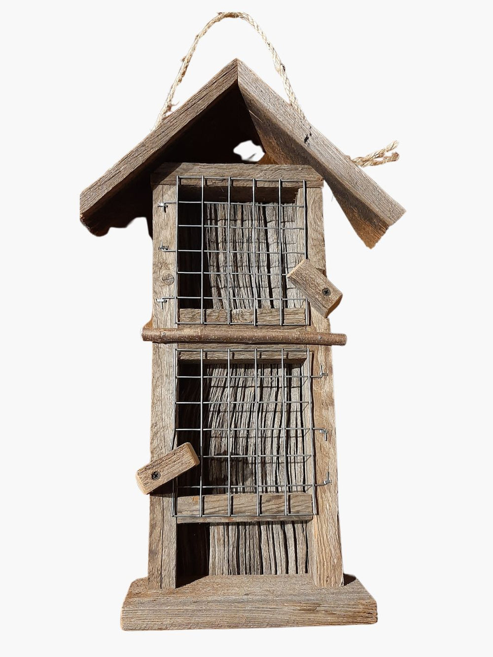 Rustic Double Suet Feeder