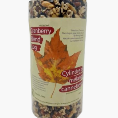 Cranberry Blend Cylinder Log