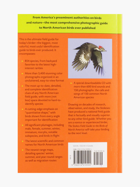 The Stokes Field Guide to The Birds of North America Book