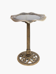  Antique Gold Bird Bath